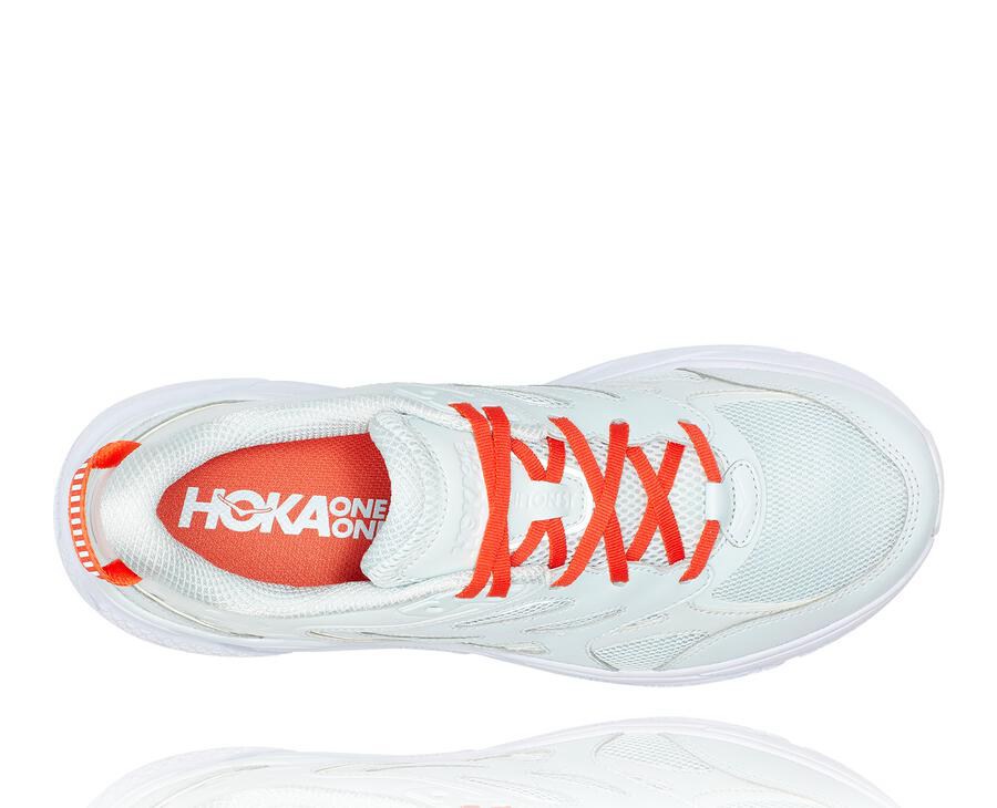 Hoka One One Running Shoes Mens Blue/Red - Clifton L - 60793ONBG